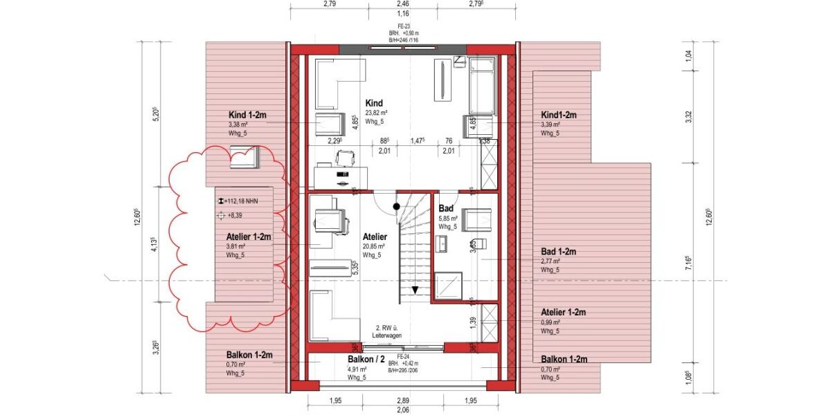 WE5 DG Grundriss
